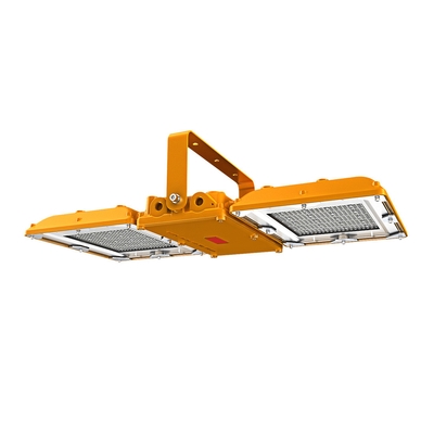 โคมไฟกันระเบิด ATEX Certified 100 ~ 480W อุตสาหกรรมเคมี IP66 Led Explosion Proof Light Gas Station A5