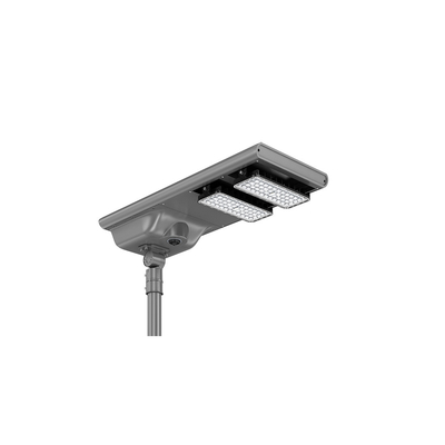 รวม 10W ถึง 60W All In One LED ไฟถนนพลังงานแสงอาทิตย์กันน้ำกลางแจ้ง